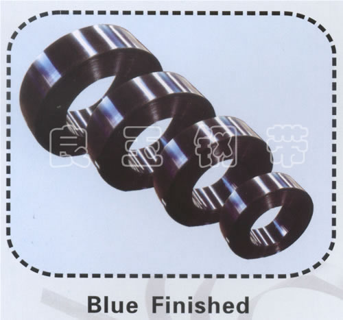 Blue Finished Steel Strip